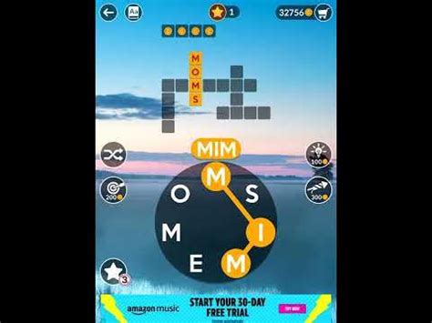Wordscapes Level 7888, Fall 4 16 .